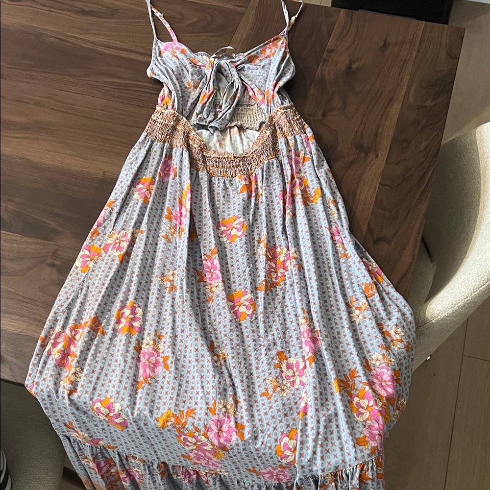 Maxi Dress with Cutouts